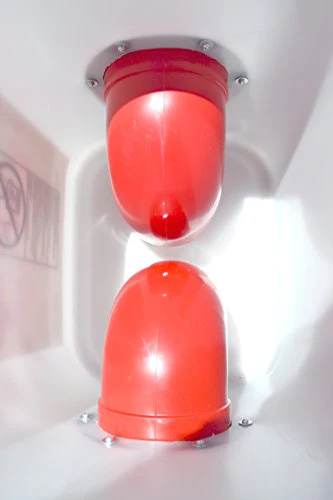 20lb BPA-Free Chicken Feeder with Large Ports - Includes Lid, Anti-Roost Cone, Ports, Rain Hoods - Image 5