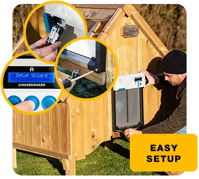 All In One Chicken Coop Door - Chicken Guard - Image 10