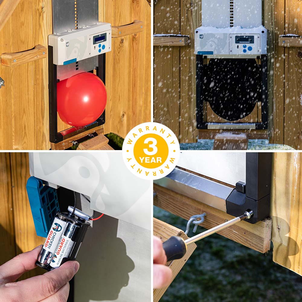 All In One Chicken Coop Door - Chicken Guard - Image 3