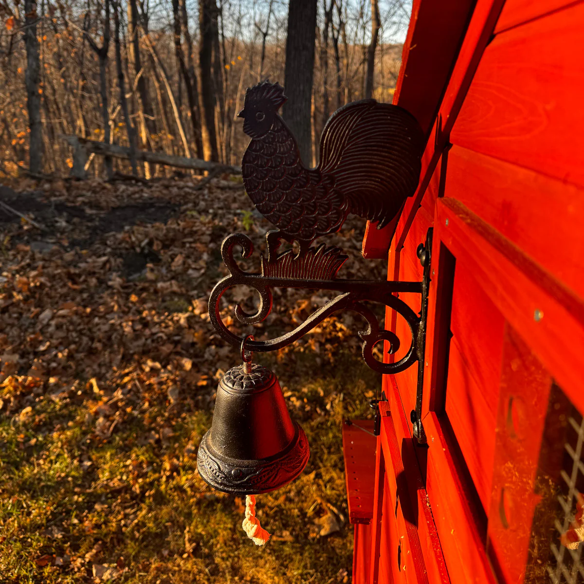 Cast Iron Rooster Bell - Image 4