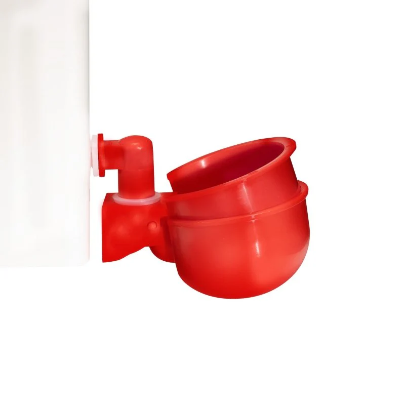 Chick2Chicken 5lb 2-Port Chicken Feeder and 1-Gal Small Cage Waterer Set - Image 7