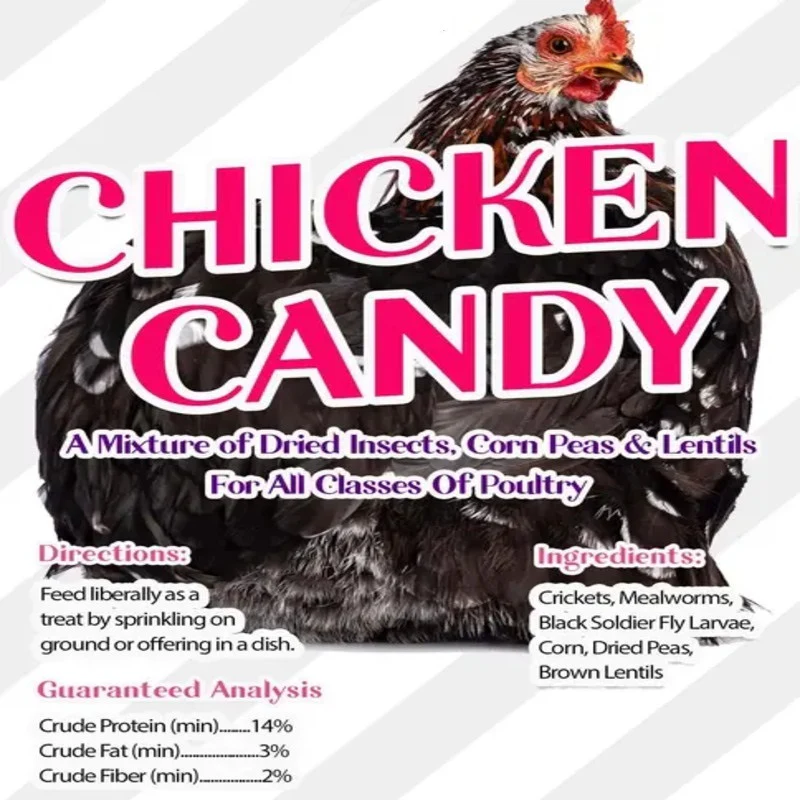 Chicken Candy Treat For Chickens: Bloomgrubs, Mealworms, Crickets, Corn, Peas, & More! - Image 3