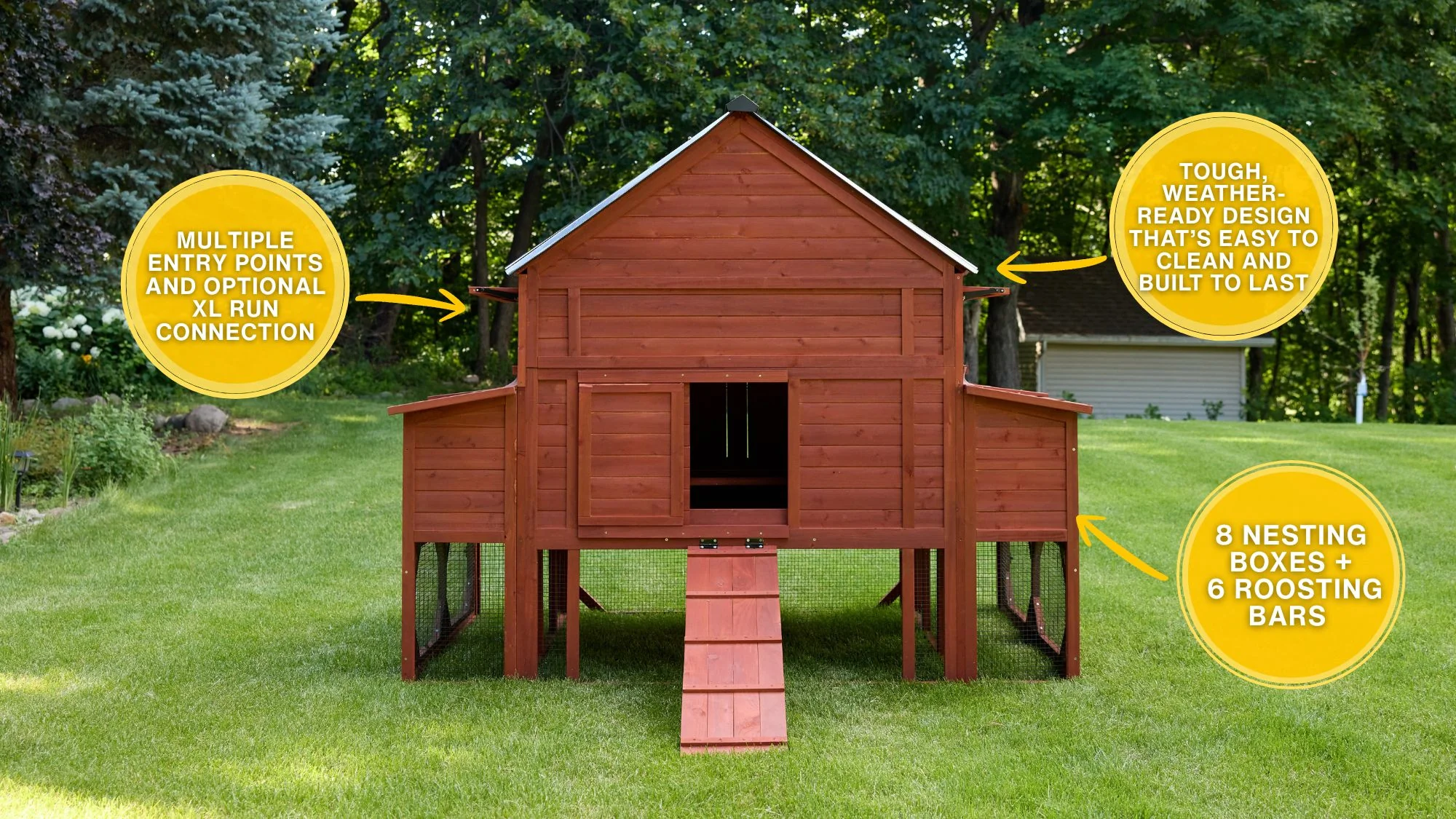 Chicken Coop for 15 Chickens – Brahma Chicken Coop - Image 4