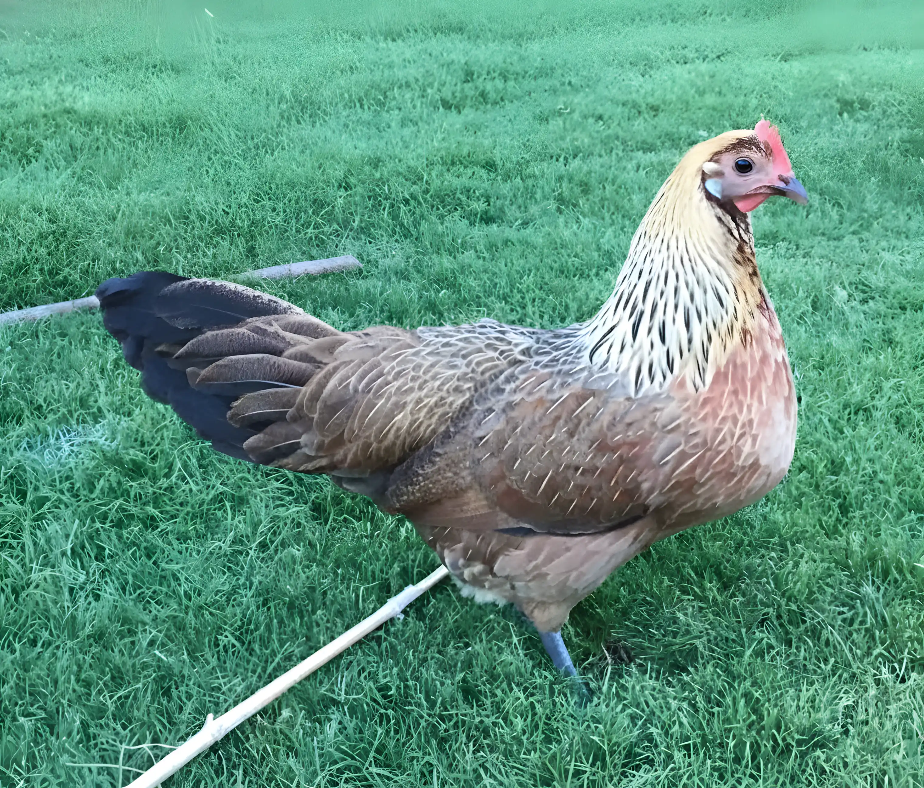 Golden Duckwing Phoenix Standard Chicken - Image 2