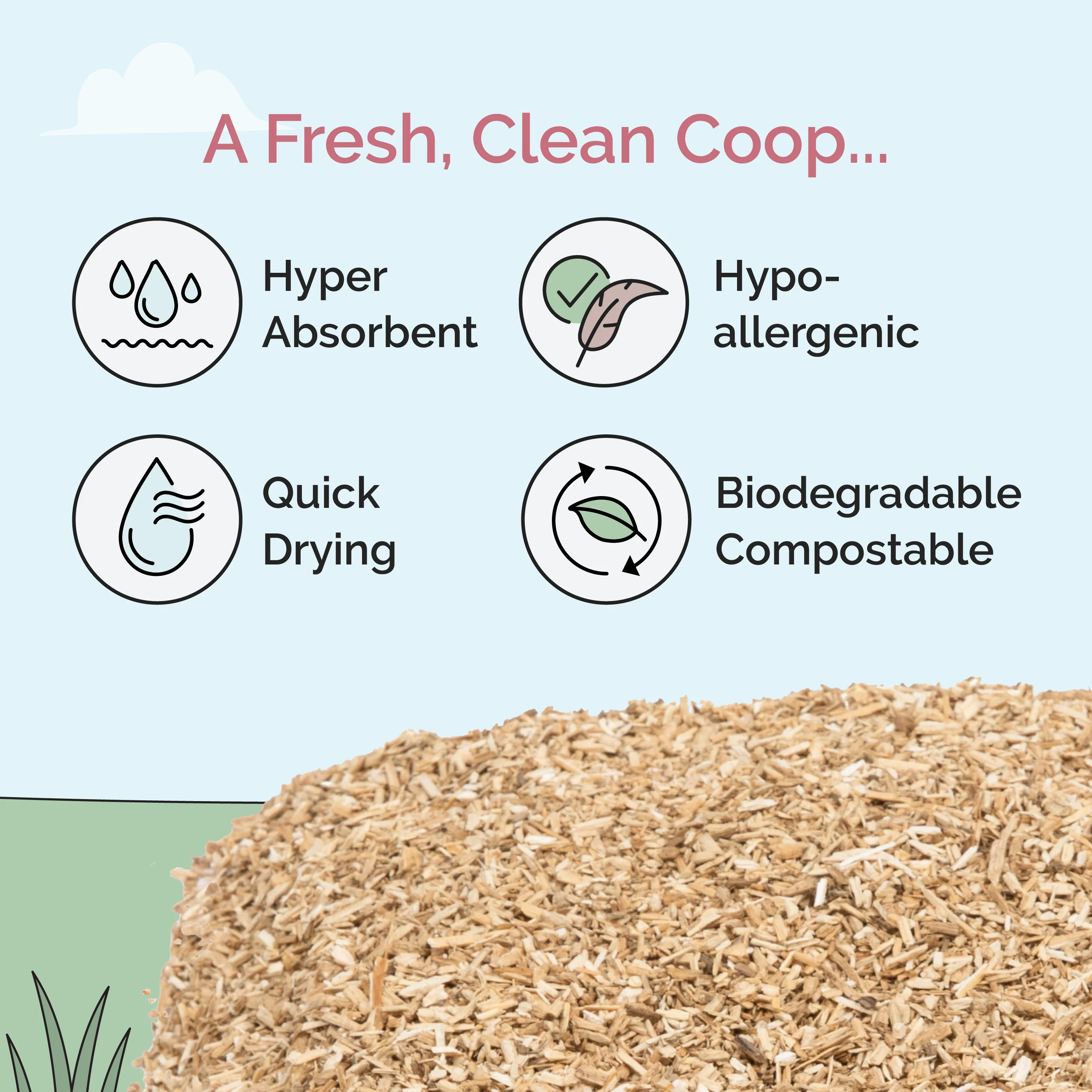 Hemp Bedding for Chicken Coops - Image 3