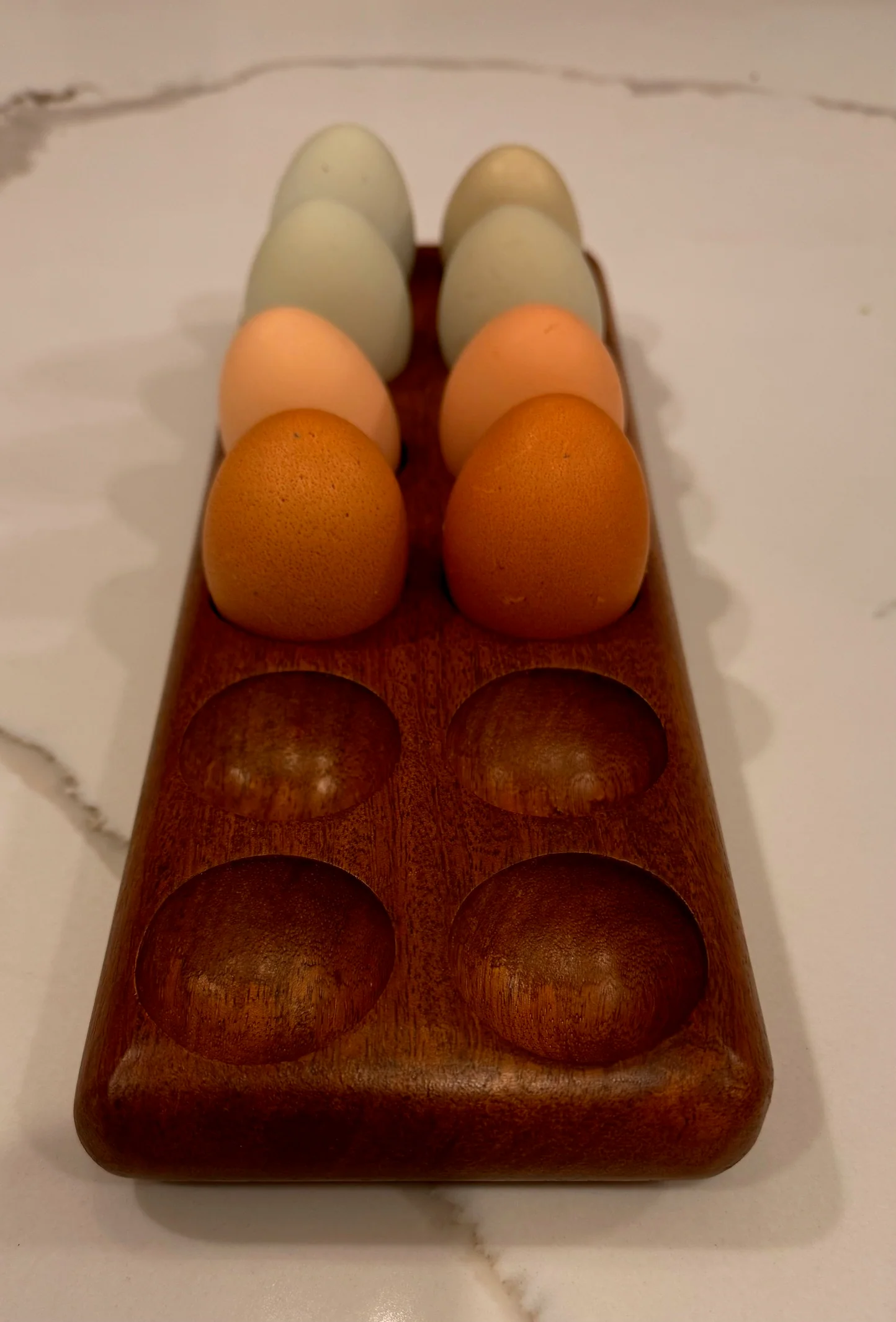 Mango Wood Egg Holder - Image 3