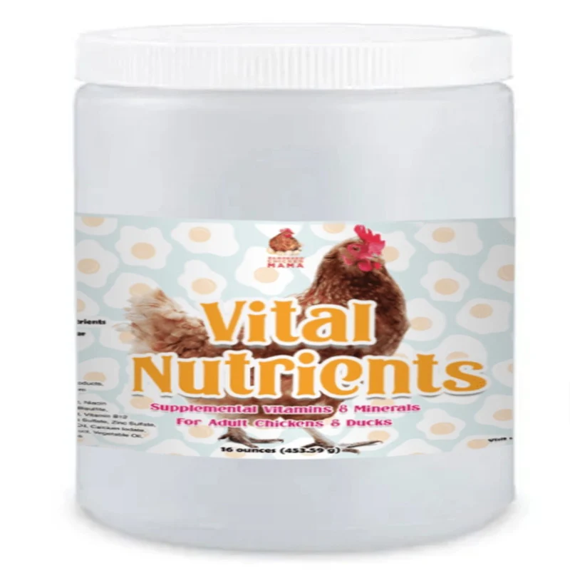 Vital Nutrients: Supplemental Essential Vitamins & Trace Minerals For Pet Chickens & Ducks - Image 3